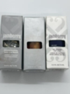 JAMBERRY NAIL POLISH JAMMIN Copper Penny Plus Sparkles New In Box  • $39.36