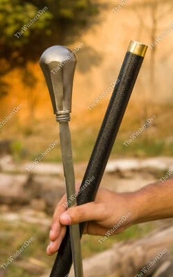 $99 • Buy Classy Gentleman Walking Stick Cane God Father Cosplay Style Wooden Handle Gift