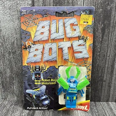 Vintage Bug Bots DRAGON DRONE Blue Motorized Transformer Robot Toy Buddy L NEW! • $19.99