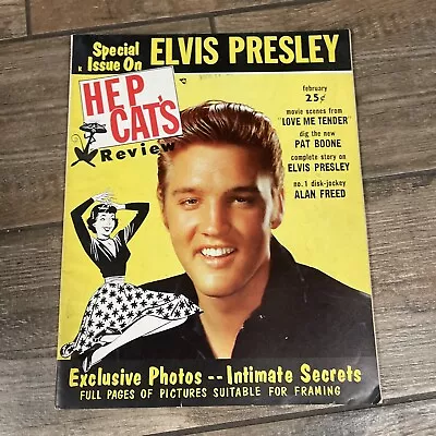 Hep Cat's Review Elvis Presley Vol 1 No 1 Magazine February 1957 • $84.99