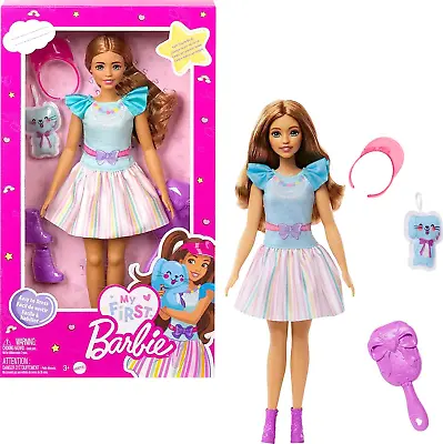 Barbie My First Barbie Preschool Doll Teresa With 13.5-Inch Soft Posable Body & • $43.99