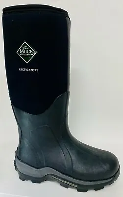 Muck ASP-000A Arctic Sport Tall Black Extreme Ice Fish Hunting Boots Warm 13 14 • $109.93