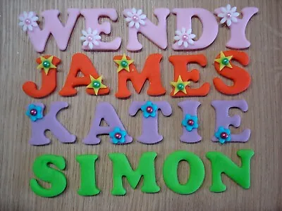 Decorative Edible Letters For Cake / Cupcake  Decoration  • £3