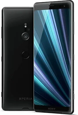 £148.95 • Buy Sony Xperia XZ3 64GB 4GB RAM 19MP Black Unlocked Dual SIM Android Smartphone