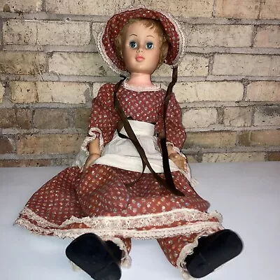 Vintage 26  Large Size Articulated Lorrie Doll Prairie Dress C.1968 RARE • $79.99