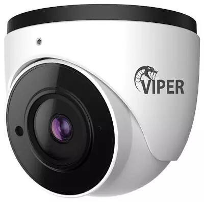 6MP IR Network Fixed Turret Camera 1/2.7  White - TURVIP-6-FW • £109.59