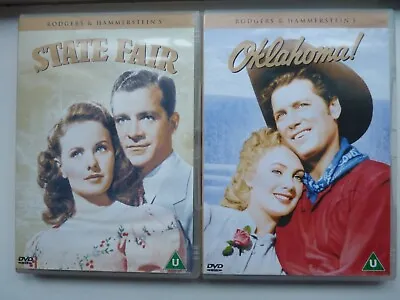 Rodgers & Hammerstein's State Fair + Oklahoma! (2x DVD 2016)‎ Musicals Bundle • £3.30