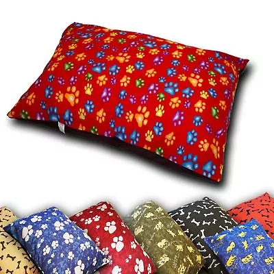 £4.99 • Buy Dog Bed Removable Zipped Cover Large Size Washable Pet Cushion Cover