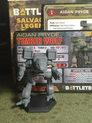 Battletech Timber Wolf Omni Mech Legendary Clan Aidan Pryde Catalyst Mad Cat • $39.90