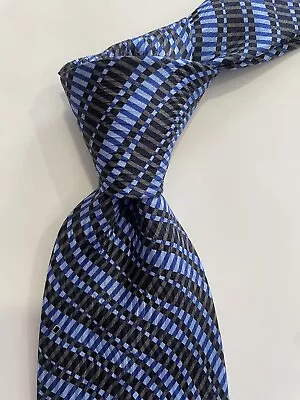 Stefano Ricci Luxury Collection Blue Abstract  Silk Tie Made In Italy • $79.95