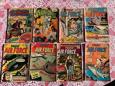 HUGE Lot 57 Low Grade Reader WAR ARMY AIR FORCE MARINES Comic Books 50s 60s 70s • $0.91