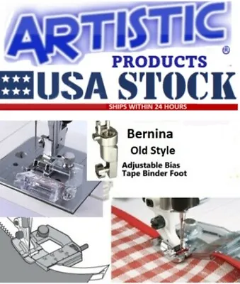 Adjustable Bias Tape Binder Foot Feet Bernina Old Style Foot  • $12.98