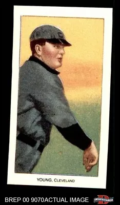 1909 T206 Reprint #523 Cy Young BRE Indians HALL-OF-FAME VARIATION 8 - NM/MT • $11.50