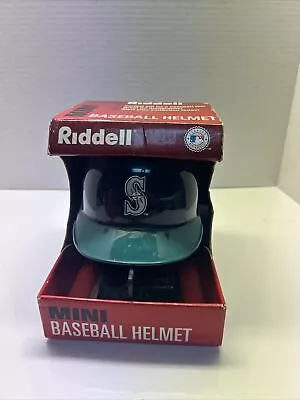 1997 Riddell Seattle Mariners Mini Batting Helmet (w/ Display Stand) Souvenir • $14.95