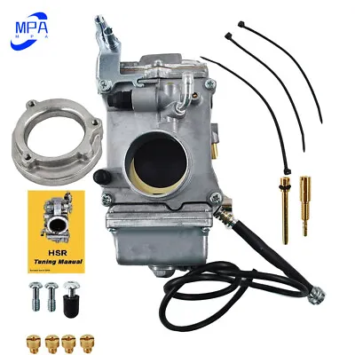 Carburetor For TM42-6 Mikuni HSR42 HSR 42mm Harley Davidson EVO Twin Cam • $105.39