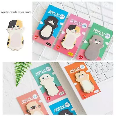 30Pieces Cartoon Cat Sticky Memo Post Pad Marker Note Cute GX Stickers D6O1 • $2.65