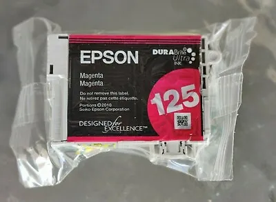 Epson T125120-BCS Magenta & Yellow Ink Cartridge Genuine # 125 T125 • $9.99