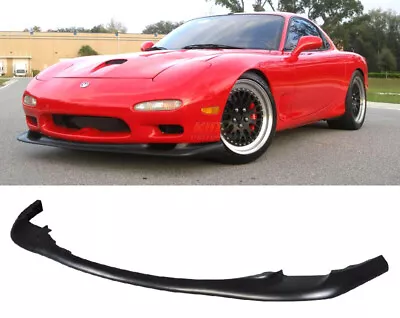 FD Urethane Front Bumper Lip Valance Spoiler Body Kit Fit 93-97 Mazda RX7 RX-7 • $108.99