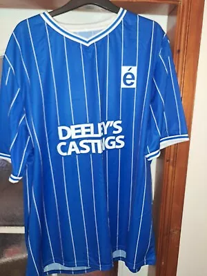 Walsall F.C  Shirt Retro 80s Deeleys Castings Size 4xl In Excellent Condition  • £9.99