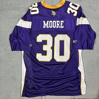 Mewelde Moore MINNESOTA VIKINGS Reebok NFL Football Jersey ADULT XXL • $29.95