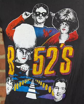 The B-52's 80s Band T Shirt Short Sleeve Cotton Size S M L 234XL Gifl U787 • $19.94