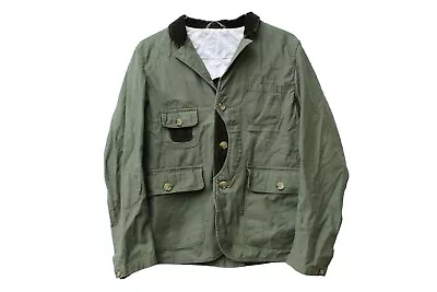 Maiden Noir Jacket Size M Olive Corduroy Details Unique Mens • $100