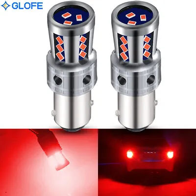 2Pcs 1157 LED Bulbs Red Tail Stop Brake Turn Signal Light 2057 2357 7528 BAY15D • $12.97