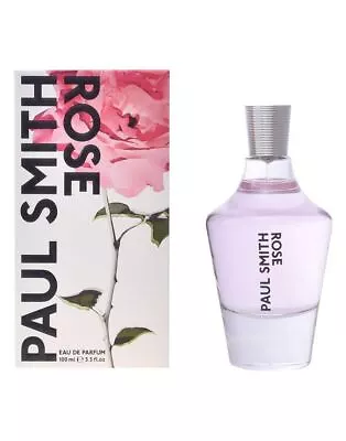 £26.99 • Buy Paul Smith Rose Eau De Parfum For Women Her 100ml Spray EDP