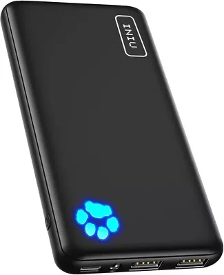 $46.99 • Buy INIU Power Bank, Slimmest 10000mAh USB C Portable Charger, Triple 3A High-Speed