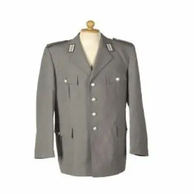 German Army Military Surplus Grey Dress / Uniform Jacket • £13.99