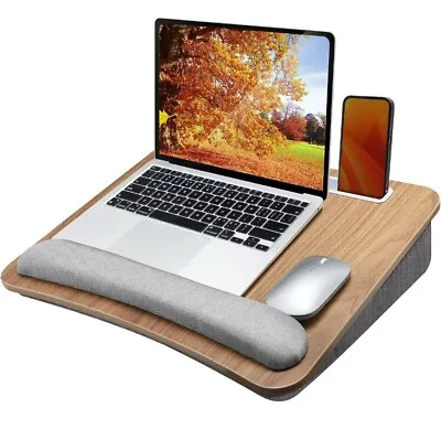 HUANUO Laptop Trays - Portable Lap Desk With Pillow Cushion  • £24.99