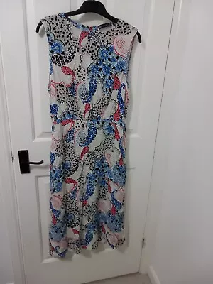 Marks And Spencer Floral Maxi Dress Size 18 New Without Tags • £11.99