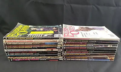Lot Of 22 Ellery Queen Mystery Magazines 1985-1986 • $11.99
