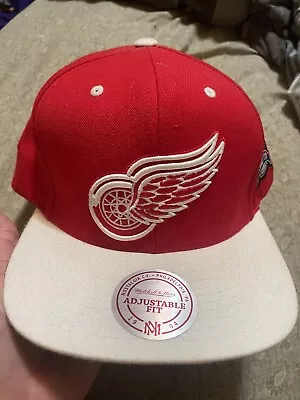 Detroit Red Wings Mitchell & Ness Snapback  1998 Stanley Cup Hat Cap • $24.99