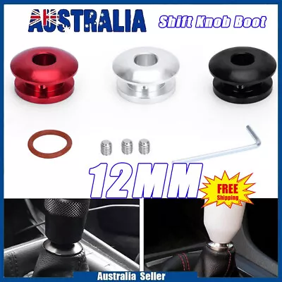 12MM Shift Knob Boot Retainer Adapter Limiter For Manual Gear Head Shifter Lever • $10.78