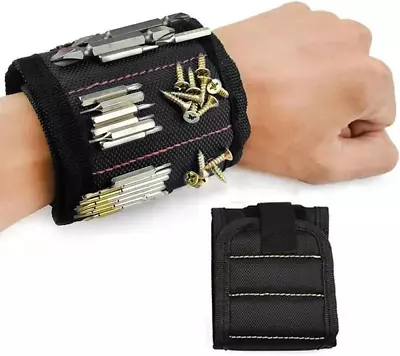 Magnetic Wristband For Holding Screws Tool Belt Holder Cool GadgetsMade From P • $7.05