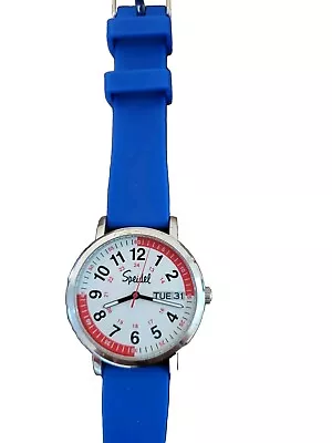 Speidel Nurse's Scrub Watch - 38mm Royal Blue • $10