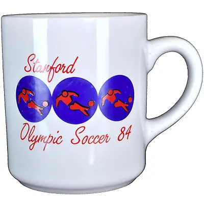 Stanford Olympic Soccer 1984 Vintage Coffee Mug Cup Summer Palo Alto NorCal • $19.95