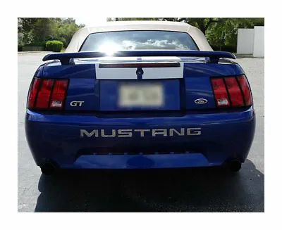 CHROME Rear Bumper Letters Inserts For Ford Mustang 1999-2004 ABS Plastic • $25