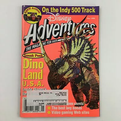 Disney Adventures Magazine May 1998 Sneak Peak Inside The Dino Land U.S.A. • $13.95