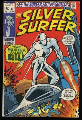 $0.99 • Buy Silver Surfer #17 Mephisto Appearance! Nick Fury! Marvel 1970