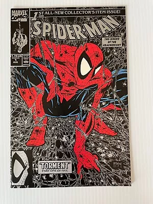 Key Spider-Man #1 Silver Edition Marvel Comics Todd McFarlane • $5