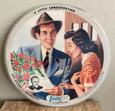 Art Kassel Orig Vogue Picture Disc R-734 Sweetheart / A Little Consideration • $49.99