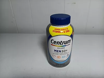 Centrum Silver MultiVitamin MultiMineral Complete Vitamin 275 Tabs Men Over 50+ • $24.95