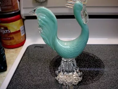 Vintage Murano Art Glass Rooster – JI Co • $65