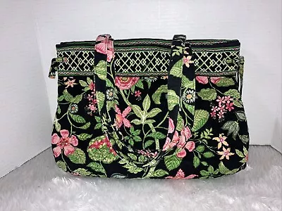 Vera Bradley Retired Shoulder Purse. Botanica Pattern Made USA Clean • $15