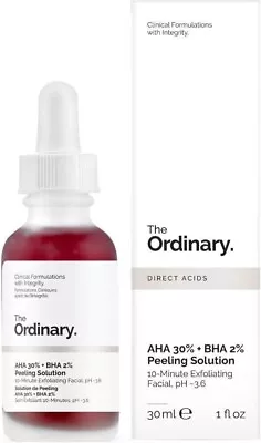 The Ordinary AHA 30% + BHA 2% Peeling Solution - 30ml • $42.65