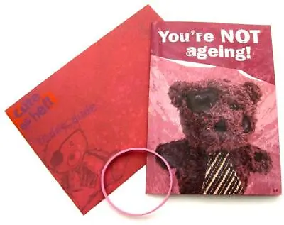 £2.65 • Buy Birthday Greetings Cards Dark Dudes Teddy Dude Card With Friendship Bracelet