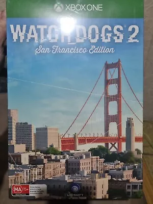 XBox One Watch Dogs 2 San Francisco Edition Game & Figure. Game Still Sealed • $140