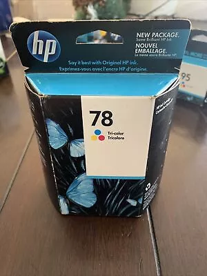 New Genuine HP 78  Tri-Color Ink Cartridge Brand New Sealed • $10.99